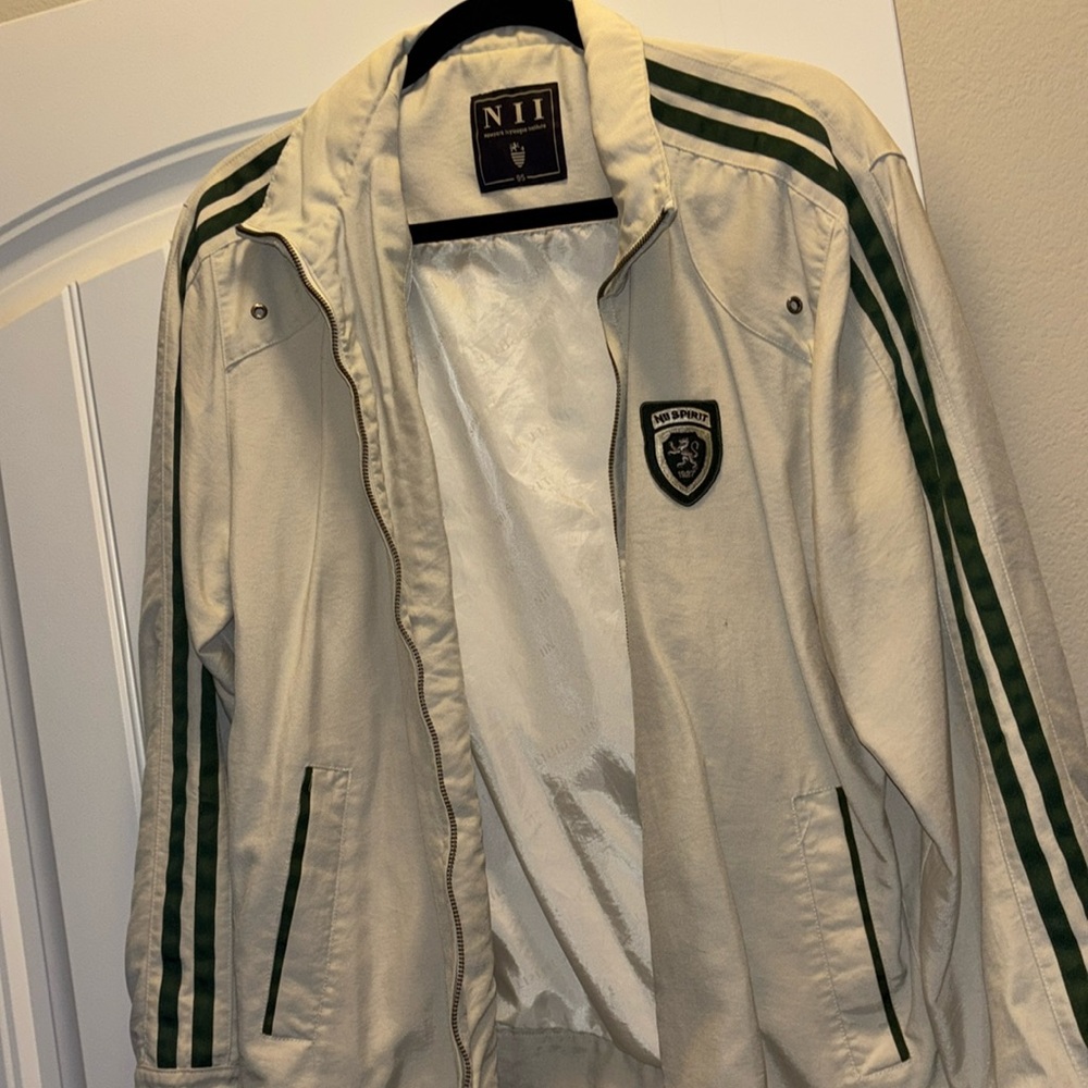 Light cream color coat